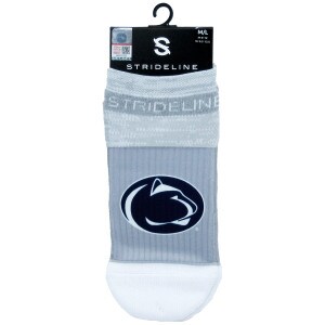 gray low socks with Penn State Athletic Logo